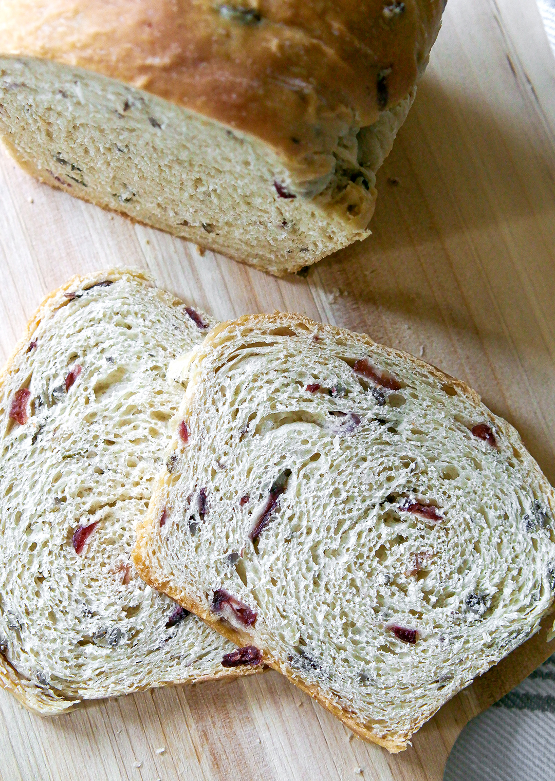Cranberry & Wild Rice Bread - Candy Jar Chronicles
