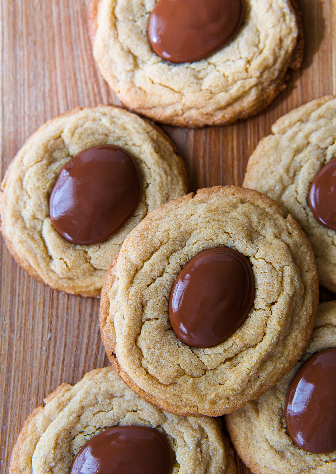 Double Peanut Butter Easter Blossoms - Candy Jar Chronicles